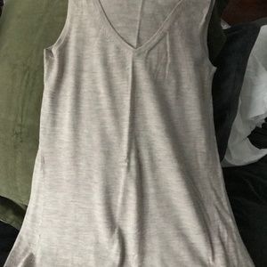 Kinross cashmere sleeveless  top  Size small